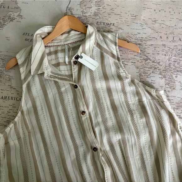 🆕Anthropologie Delphine Textured Tunic Dress Size XL NWT - Picture 5 of 12